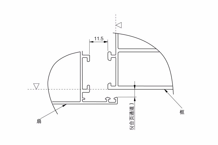 标准欧标20槽口配合尺寸